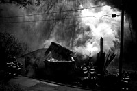 Fire in Saluda